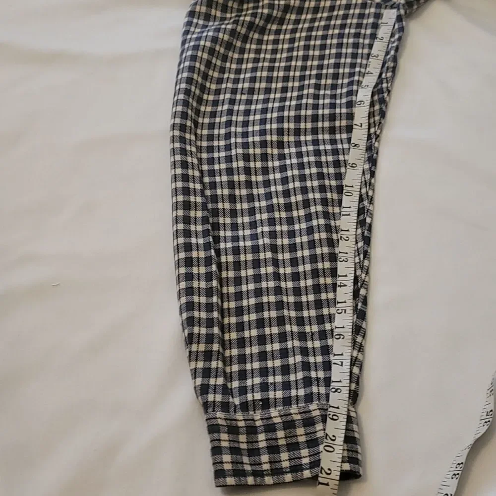 J. Crew mens plaid shirt size large.‎